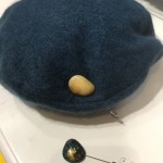 金箔のハットピン